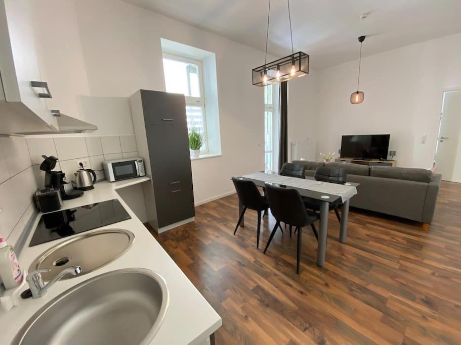 Akk3 Apartment Magdeburg Altstadt Zentral Balkon Kültér fotó